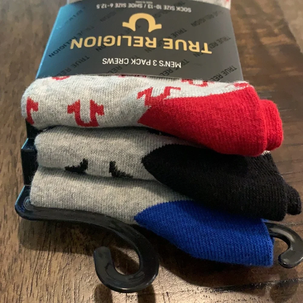 True Religion Crew Socks
